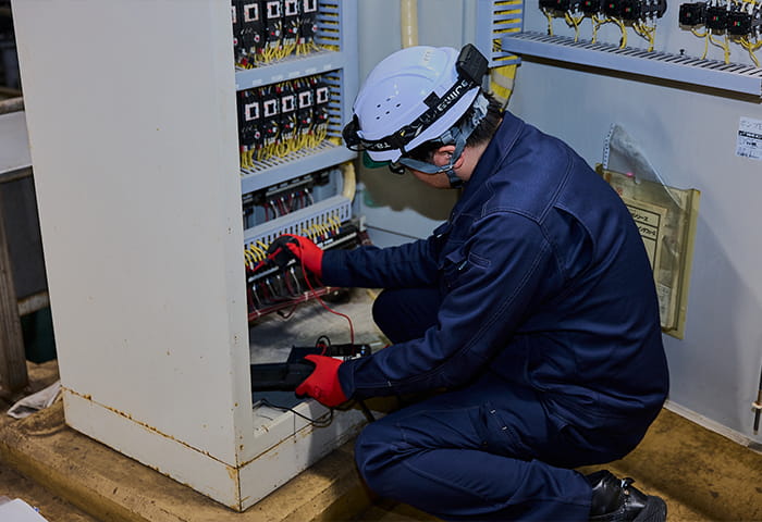 電気設備の絶縁抵抗値チェック