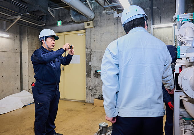 施工状況の工事記録・写真撮影